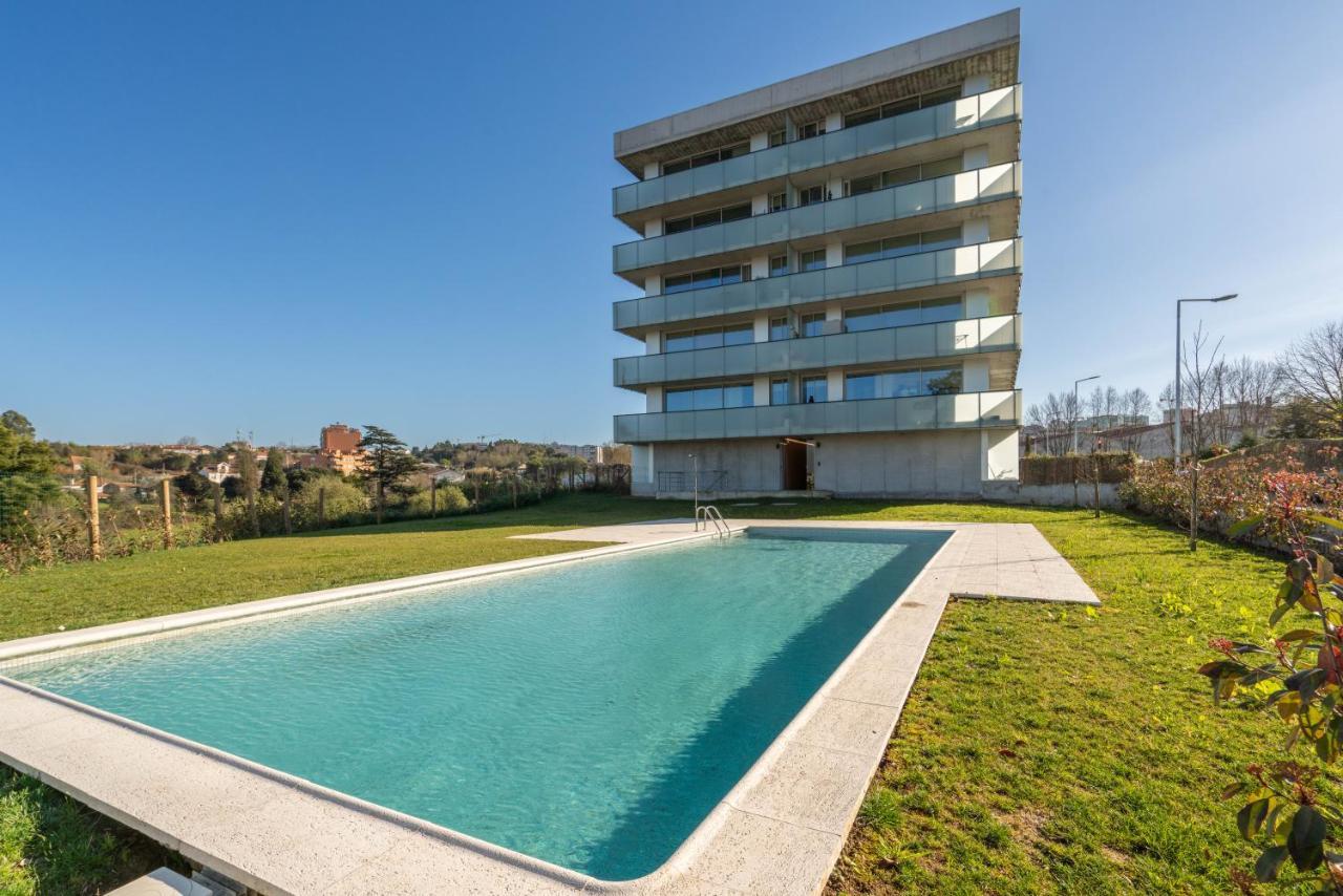 וילה נובה דה גאיה Host Wise - Luxurious Impressive Apartment - Balcony And Pool מראה חיצוני תמונה