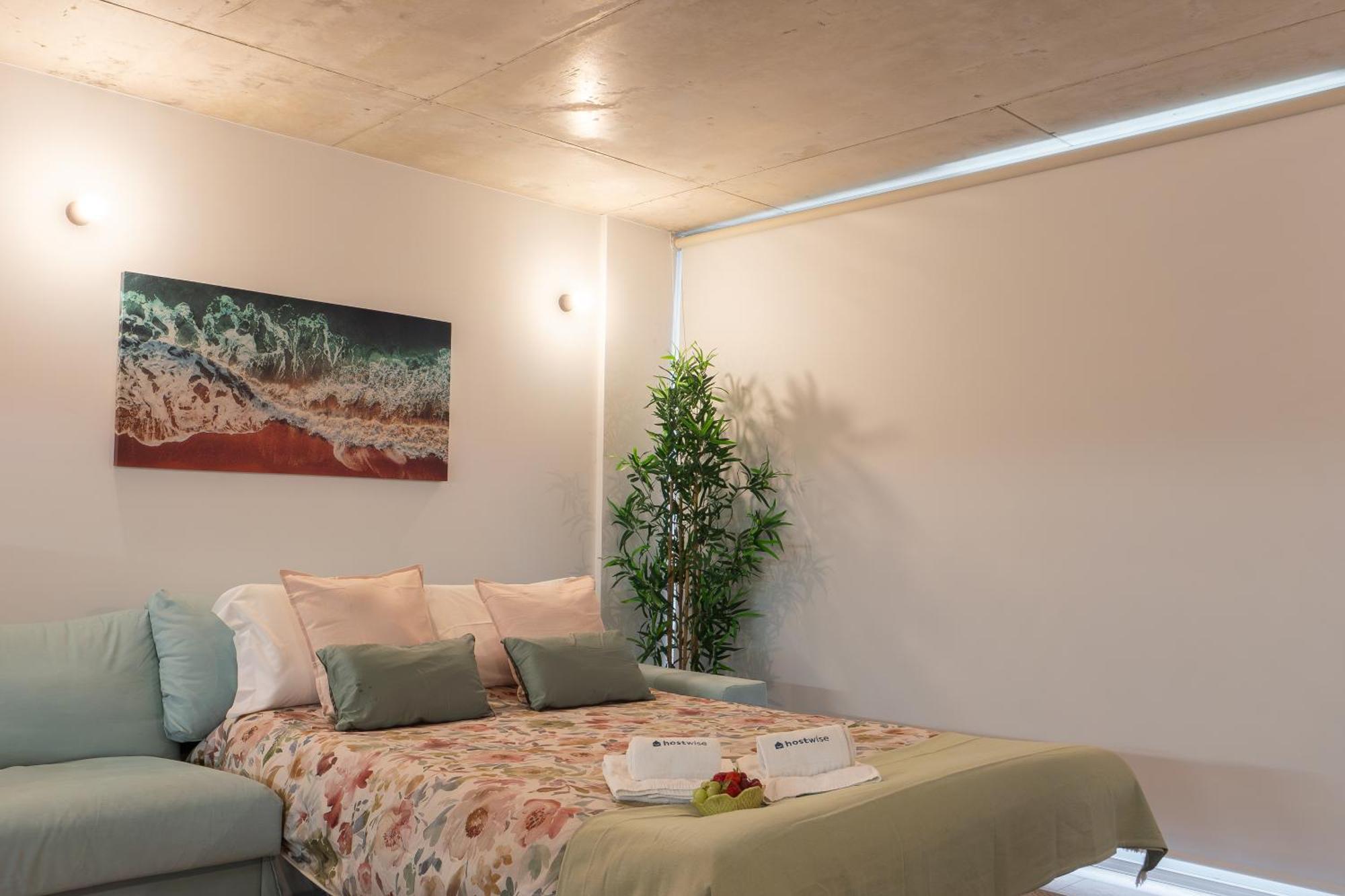 וילה נובה דה גאיה Host Wise - Luxurious Impressive Apartment - Balcony And Pool חדר תמונה